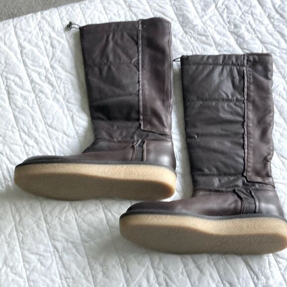 Vic Matie Brown Quilted Boots size 37 - Picture 1 of 4